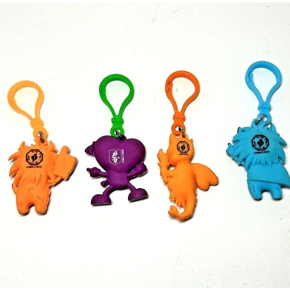 American Heart Association Kids Challenge Keychain Lot of 4 Backpack Clip - Picture 4 of 5